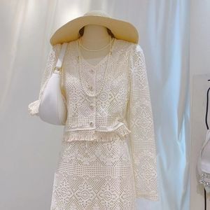 Last 1!! Channel style 2-piece lace suit